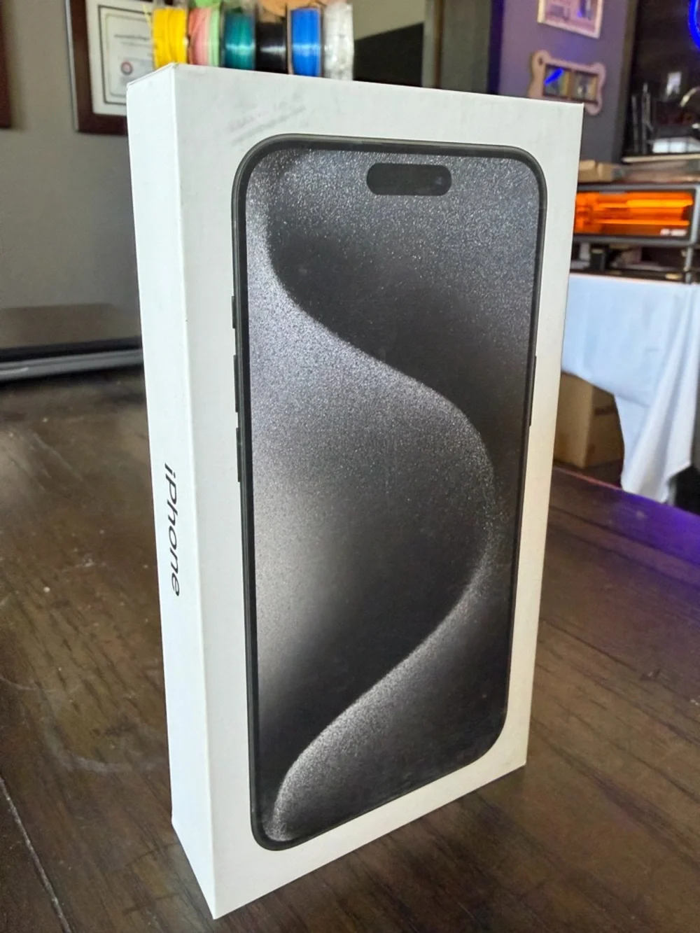 Apple iPhone 15 Pro Max - Titanium Black 256 GB Retail Box